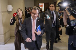 Valparaiso, 28 de septiembre 2026 Punto de prensa del ministro de Defensa, Fernando Barros, en el Senado Sebastian Cisternas/Aton Chile