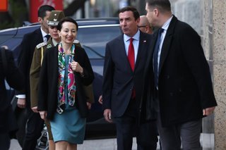 Santiago 29 de septiembre 2026.  El ministro de Justicia y Derechos Humanos, Fernando Rabat, encabeza la ceremonia de anuncio de la publicacion de la ley que crea un nuevo Juzgado de Letras del Trabajo en Santiago y fortalece los Juzgados de Letras del