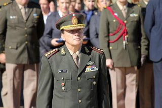 Archivo - El exjefe del Ejército durante el segundo gobierno de Cristina Fernández de Kirchner, César Milani.