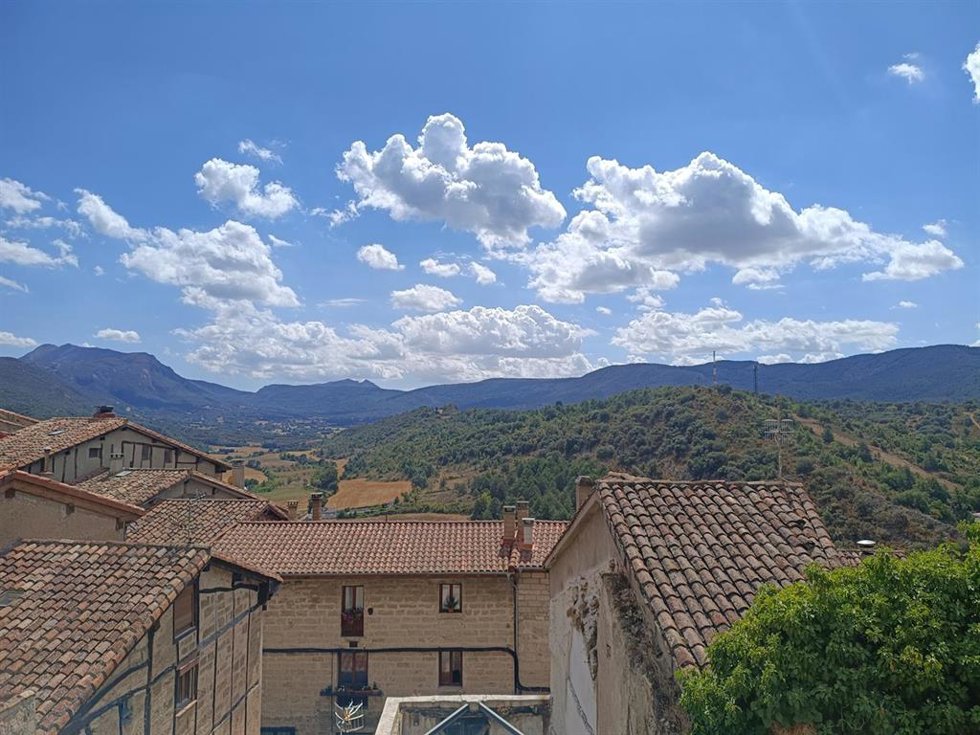 Nubes en el cielo