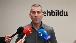 Archivo - El secretario de Acción Política de EH Bildu, Arkaitz Rodriguez