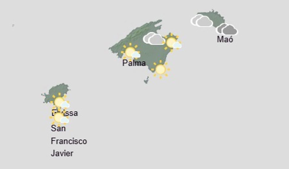 El tiempo hoy, miércoles 30 de septiembre, en Baleares.