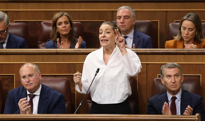 La portavoz del PP en el Congreso, Ester Muñoz.