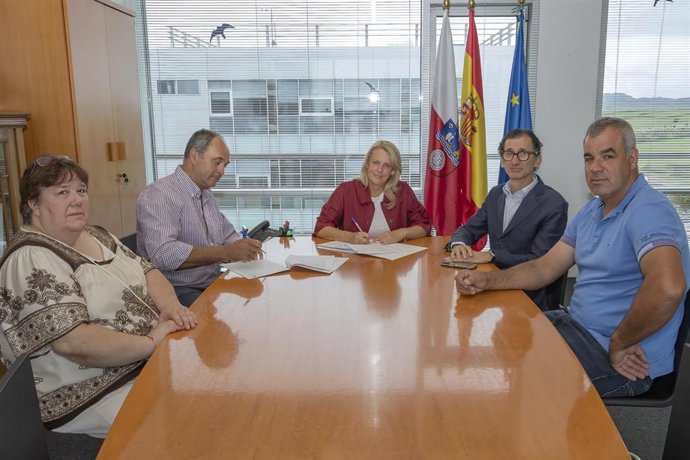 Firma del convenio anual con la raza monchina