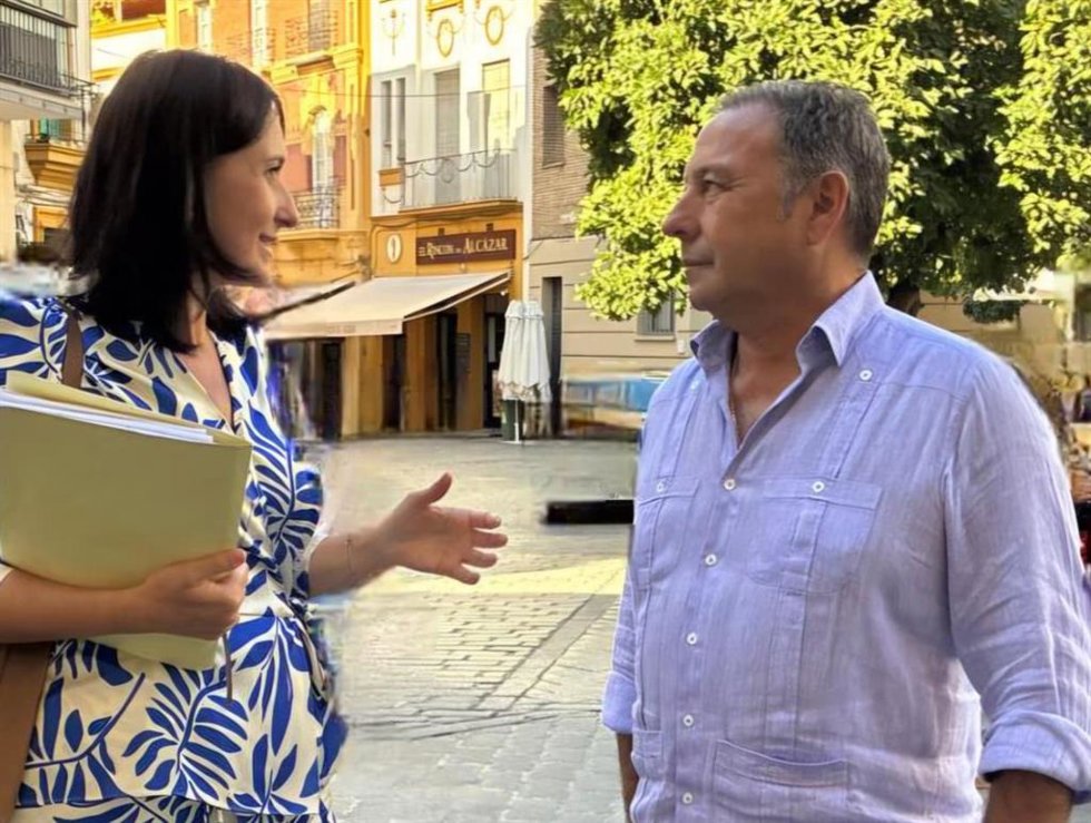 La delegada territorial de Fomento y el delegado del Gobierno andaluz
