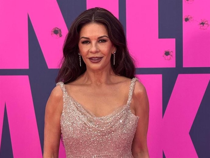 Catherine Z-Jones en la première de 'Kill Jackie' en Bilbao