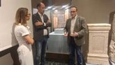 Foto: El Museo de Jaén expone una pareja de ídolos antropomorfos datados en el final del Calcolítico