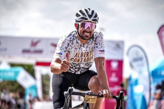 El exciclista español Alberto Contador