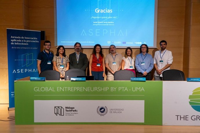 Inauguración de la ‘Jornada de Innovación aplicada a la prevención de infecciones: de la idea al impacto En salud’, organizada por el Hospital Universitario Costa del Sol de Marbella, Málaga.