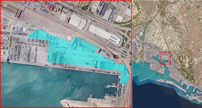 Plano de la terminal adjudicada