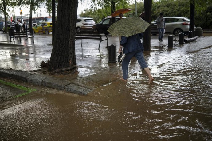 Carrers negats després del temporal