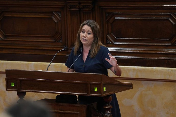 La diputada de la CUP Laure Vega