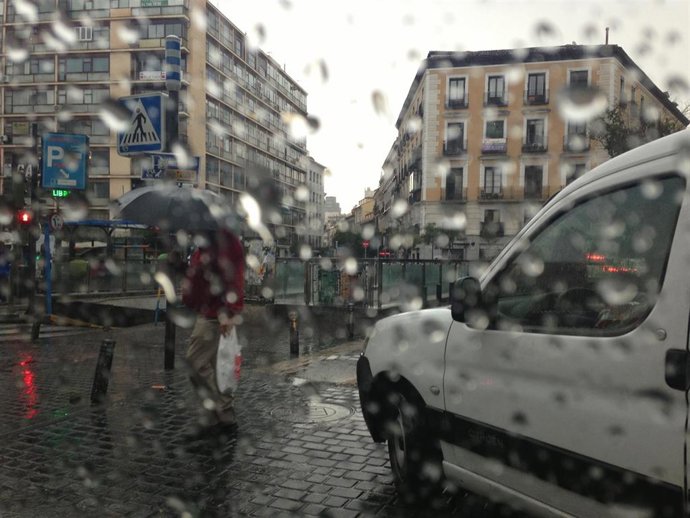 Archivo - Imagen de archivo de lluvia