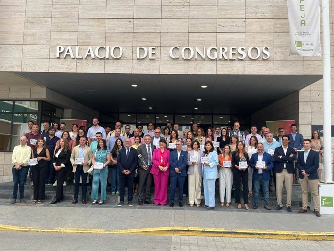 Asistentes a la jornada sobre la Plataforma Inteligente de Destino Jaén.