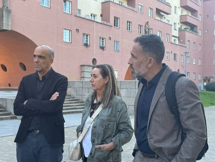 El consejero de Vivienda y Agenda Urbana, Denis Itxaso, en Viena