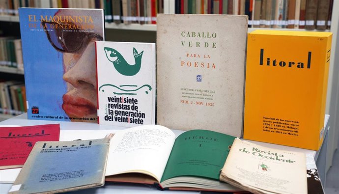 Archivo - Libros y revistas relacionadas con la Generación del 27.
