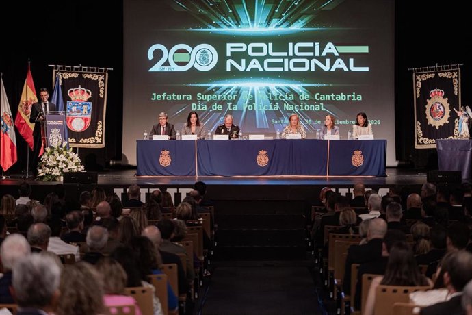 Imagen del acto de entrega de medallas de hoy