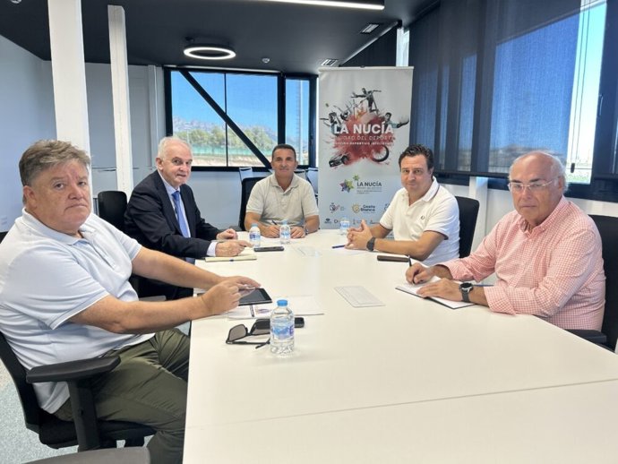 Reunió de l'AEPD amb l'Ajuntament de La Nucia