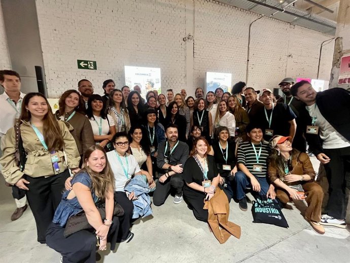 Delegación colombiana participante en el Iberseries & Platino Industria 2026, celebrado en Madrid (España) entre el 29 de septiembre y el 2 de octubre de 2026.