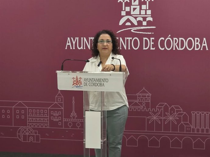La concejal del PSOE en el Ayuntamiento de Córdoba Alicia Moya.