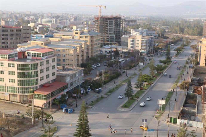Archivo - Vista de la ciudad de Mekelle, en la región etíope de Tigray