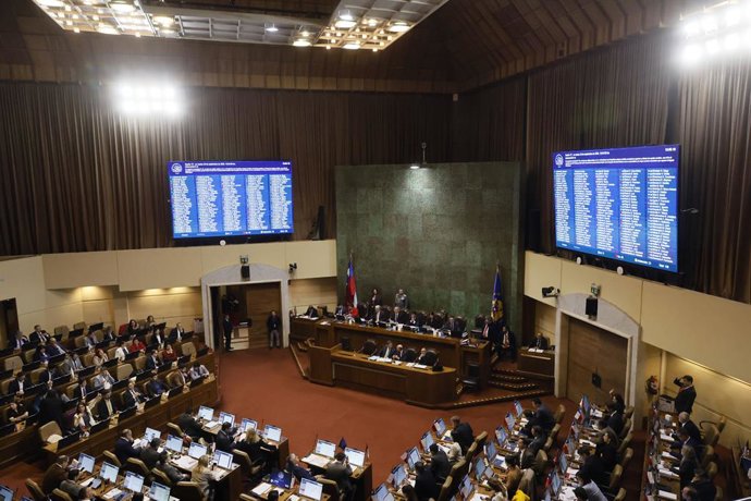 Valparaiso, 29 de septiembre 2026 Votacion durante la sesion de la Camara de Diputados  Sebastian Cisternas/Aton Chile