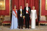 Foto: Macron dice que el Tratado de Amistad "está en un camino que no se pueda parar" para poner broche a su visita de Estado