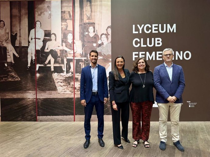 La Consejera De Turismo, Cultura Y Deportes, Carmen Conesa, Asistió Hoy A La Inauguración De La Exposición Dedicada Al Centenario Del Lyceum Club Femenino En El Archivo General De La Región De Murcia.