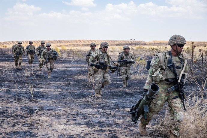 (Foto de ARCHIVO)  Militares estadoundienses en Irak    REMITIDA / HANDOUT por COMBINED JOINT TASK FORCE - OPER / SPC. DEANDRE PI  Fotografía remitida a medios de comunicación exclusivamente para ilustrar la noticia a la que hace referencia la imagen, y