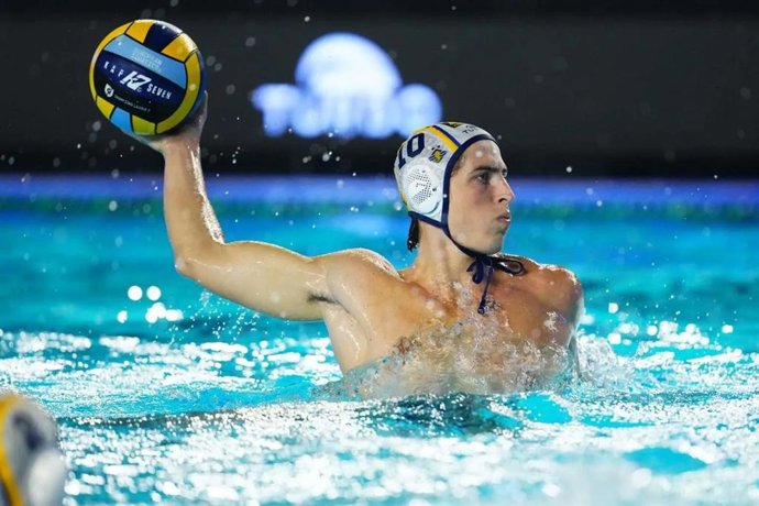 Vince Vigvari, en un partido del CNAB.