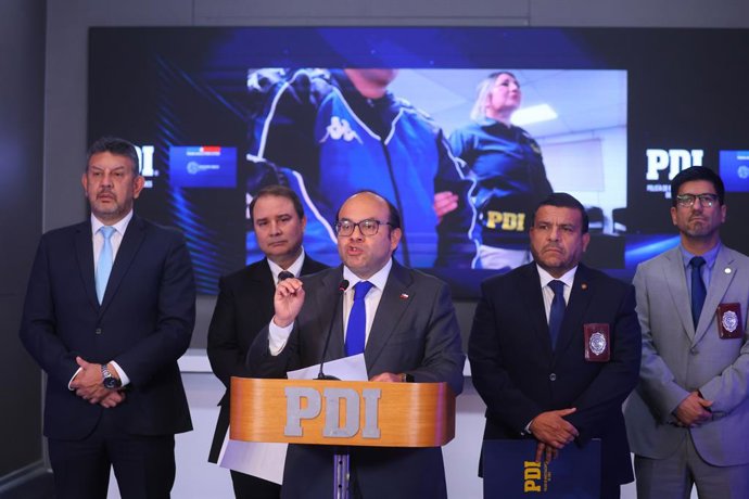 Santiago, 30 de septiembre 2026. El Servicio Nacional de Migraciones (SERMIG) realiza punto de prensa para una nueva actualizacion de cifras migratorias. Jonnathan Oyarzun/Aton Chile