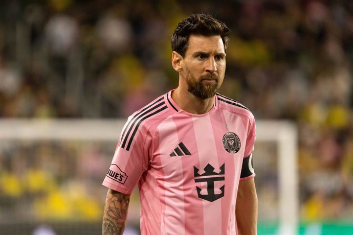 COLUMBUS, OH - SEPTEMBER 27: Inter Miami CF Forward Lionel Messi (10) is seen on the field in the second half during the MLS match between Columbus Crew and Inter Miami on September 27th, 2026 at ScottsMiracle-Gro Field in Columbus, OH