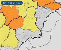 Aemet activa el aviso naranja por lluvias de hasta 30 litros por metro cuadrado en una hora en el Noroeste