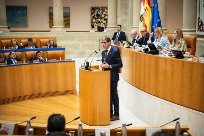El presidente del Gobierno, Gonzalo Capellán, 