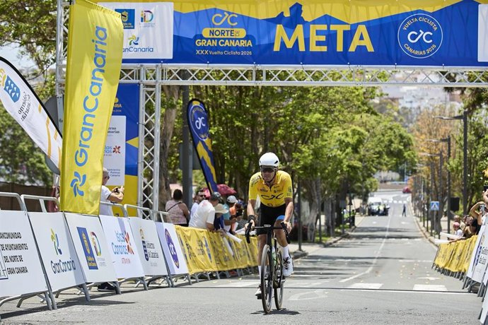 Final de etapa en la Vuelta al Norte de Gran Canaria 2026