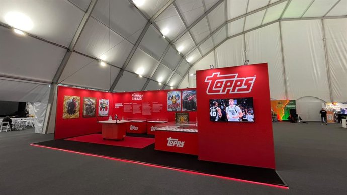 Stand de Topps en la SDCC Málaga