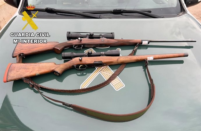La Guardia Civil investiga a tres personas por presunta caza furtiva en la comarca de Molina de Aragón.