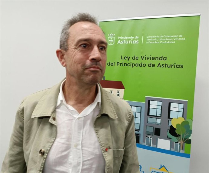 Ovidio Zapico, consejero de Ordenación de Territorio, Urbanismo, Vivienda y Derechos Ciudadanos del Principado de Asturias.