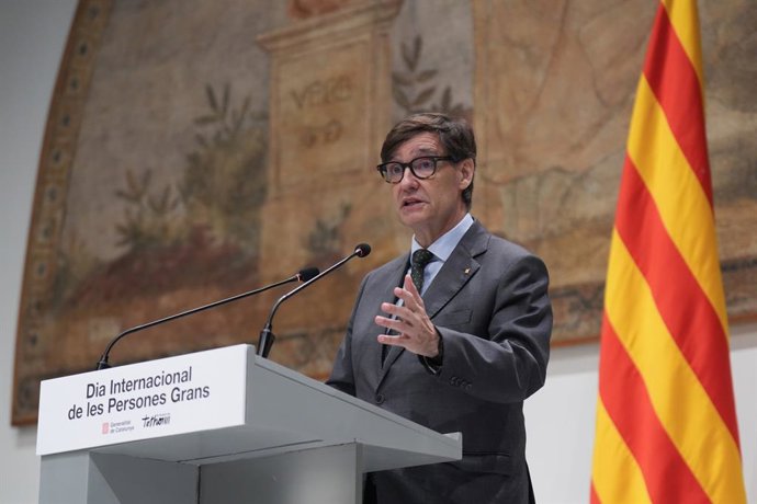 El president de la Generalitat, Salvador Illa