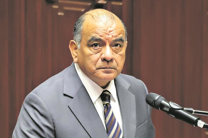 September 17, 2026, Lima, Lima, PERU: Lima 17 de septiembre del 2026 .Interpelación al ministro del interior César Astudillo  en el pleno del congreso donde dicho ministro pidió que la sesión sea secreta.