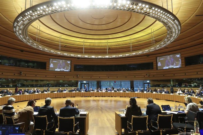 Reunión de los ministros de Interior de la UE en Luxemburgo.
