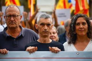 L'activista i membre de Stop Bales de Goma Roger Español 
