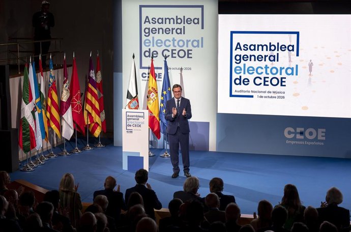 El presidente de la CEOE, Antonio Garamendi.
