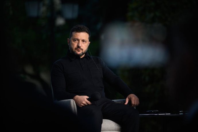 Volodimir Zelenski, presidente de Ucrania.