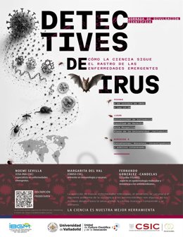 Cartel de las Jornadas 'Detectives de Virus'.