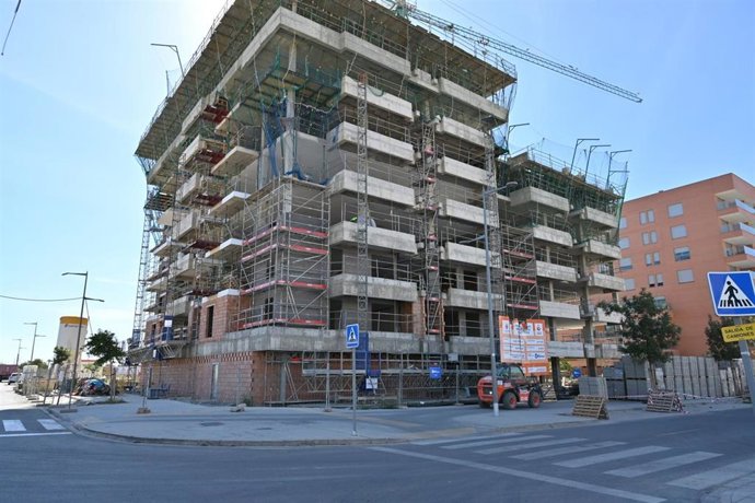 Construcción de 74 viviendas públicas en la Vega de Acá, en Almería.