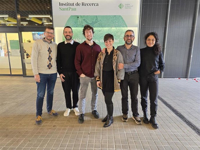 El equipo del IR Sant Pau a cargo del estudio.
