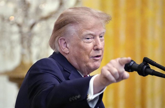 El presidente de Estados Unidos, Donald Trump