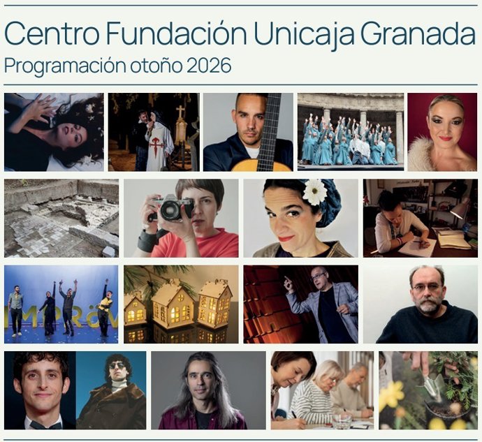 Fundación Unicaja programa un centenar de actividades gratuitas en su nueva sede de Granada