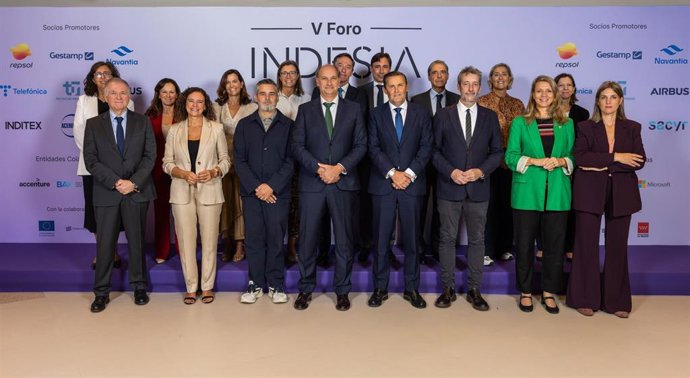 IndesIA, la asociación para el impulso de la economía del dato y la inteligencia artificial, ha celebrado este jueves su 'V Foro IndesIA' en el Madnum Auditorio by Gestamp.